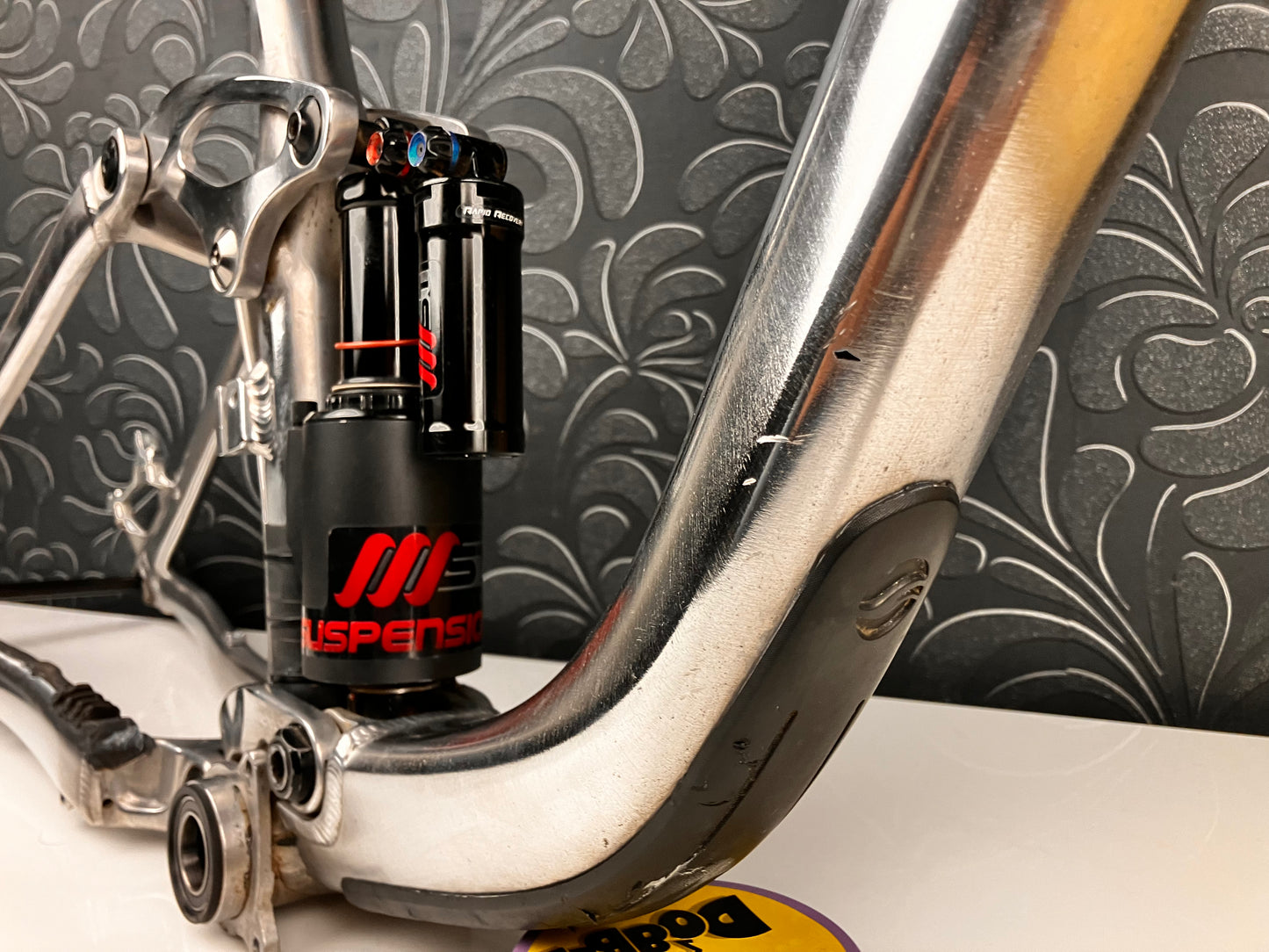 Rama GIANT REIGIN używana rozmiar L 27,5 z damperem