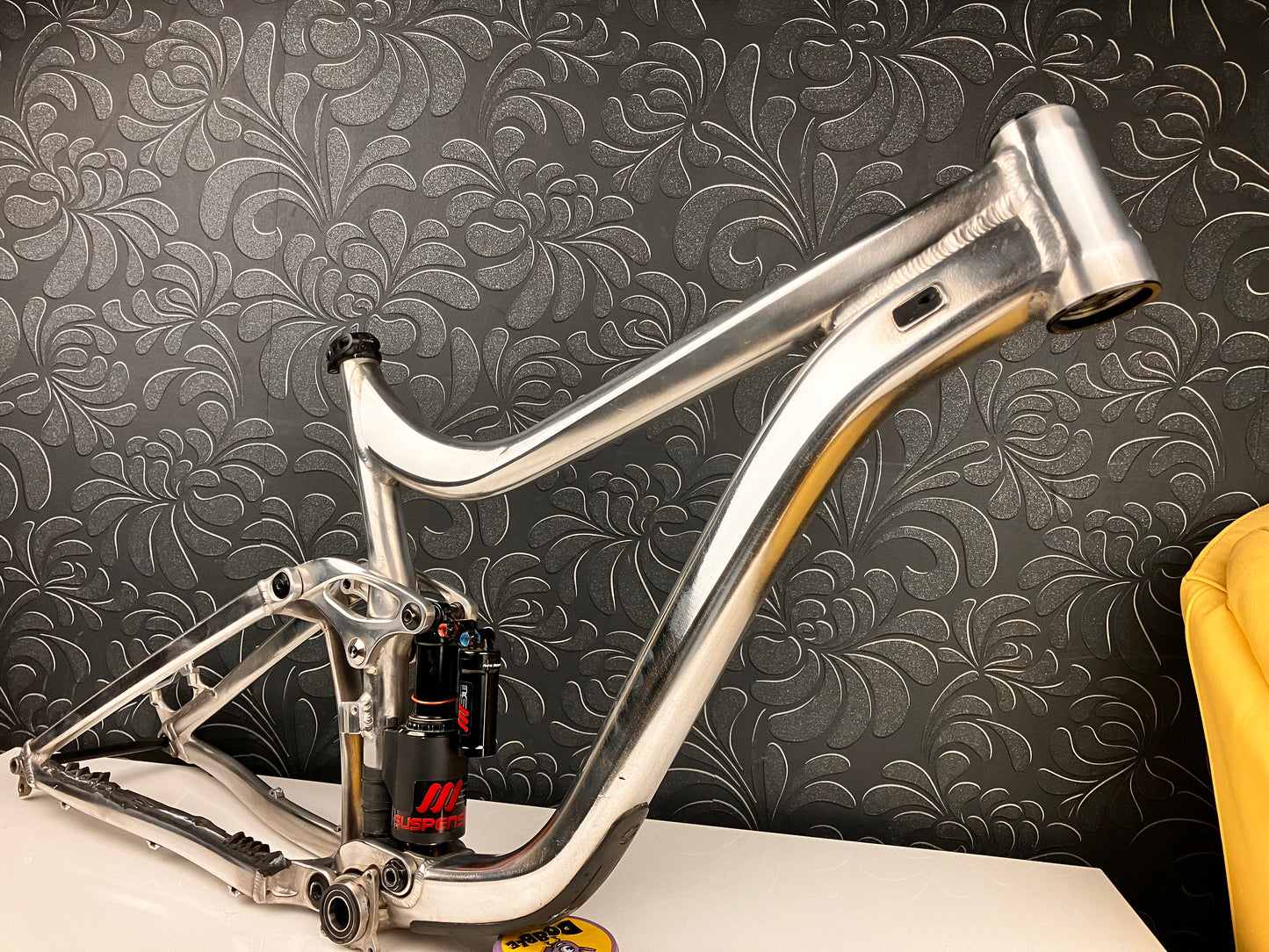 Rama GIANT REIGIN używana rozmiar L 27,5 z damperem