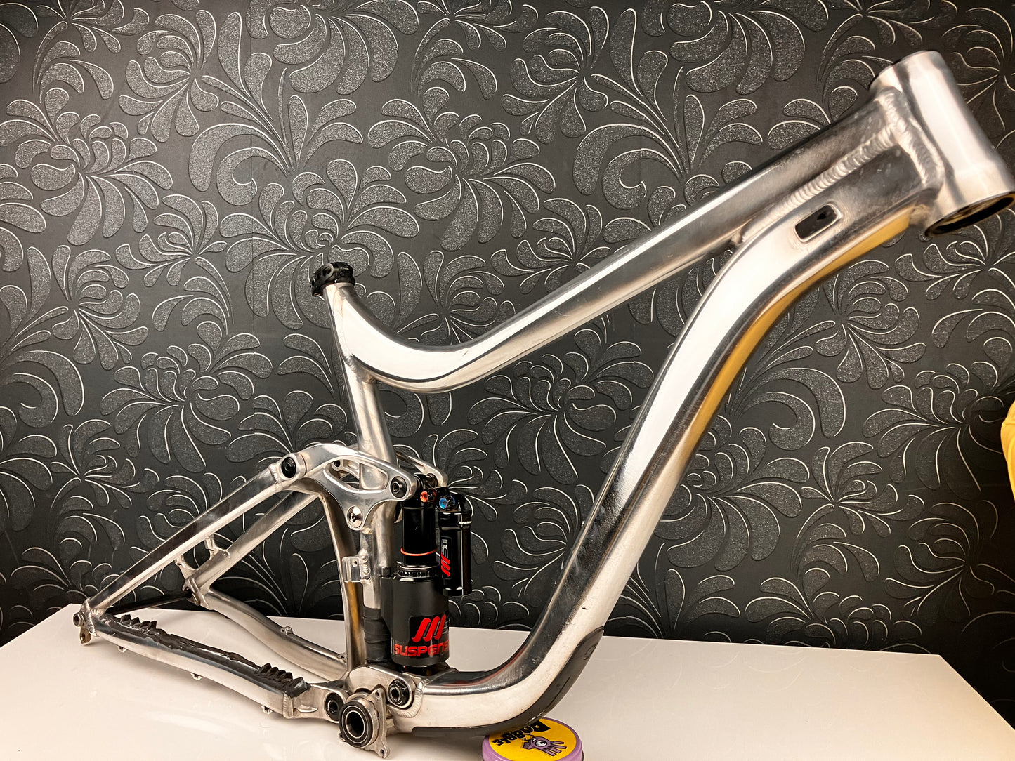 Rama GIANT REIGIN używana rozmiar L 27,5 z damperem